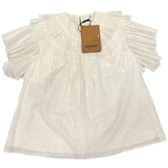 Burberry Other - Burberry Girl's Jemina Ruffle Dress 6Y
